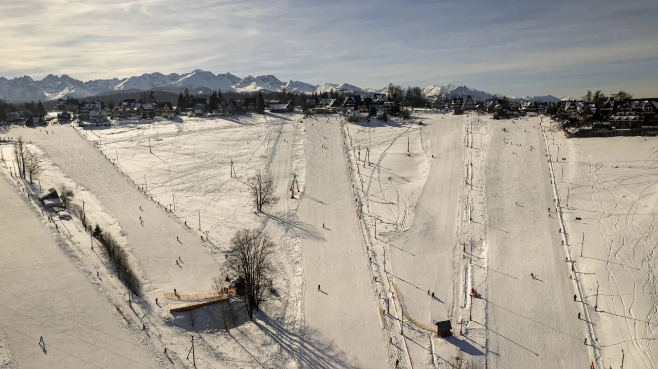Aktualne kamery na stokach narciarskich Bukowina Tatrzańska – sprawdź warunki