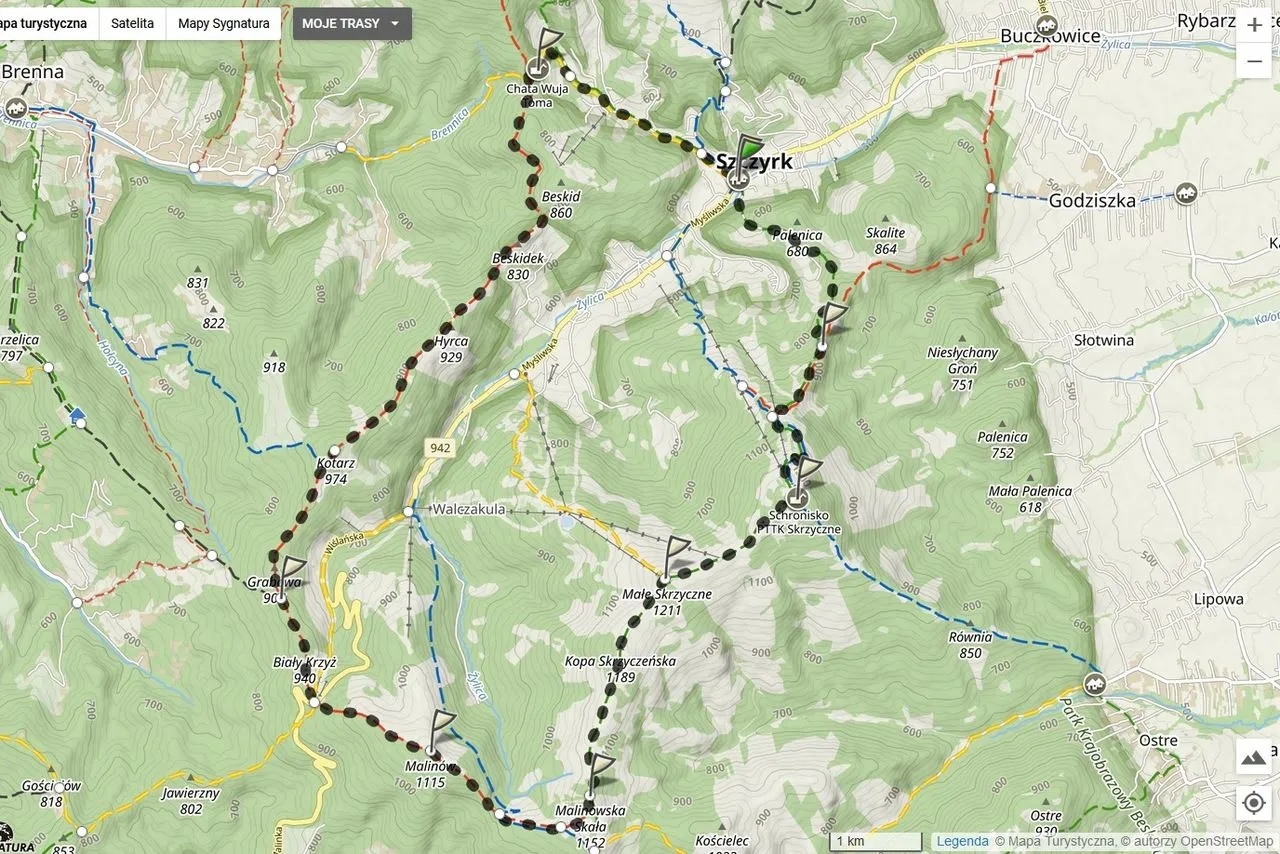Którym szlakiem na Skrzyczne? Porównanie tras dla każdego turysty